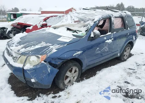 2012 Subaru Forester 2.5X из США, поврежденный, VIN JF2SHBBC6CH408417